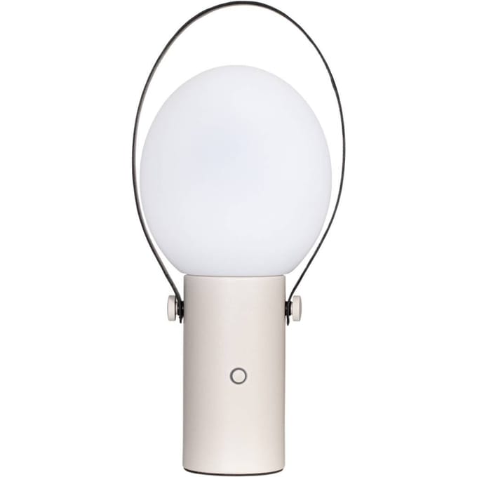 By Rydéns Bari LED accu-tafellamp IP44 zandbeige