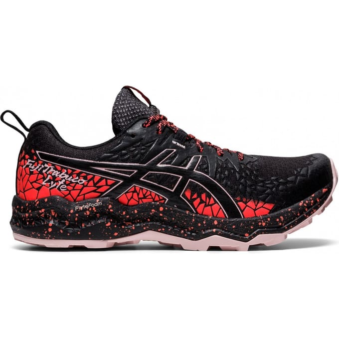 Asics FujiTrabuco Lyte Dames Zwart Hardlooptrainers