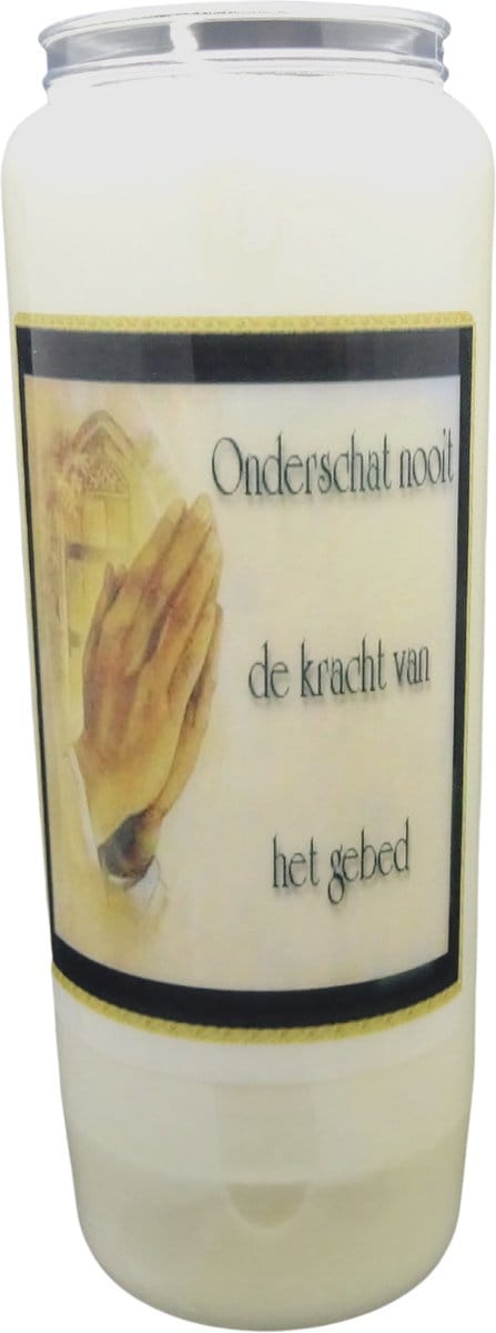 Noveenkaars Spreuk 001 - 9 dagen brander (5 stuks)