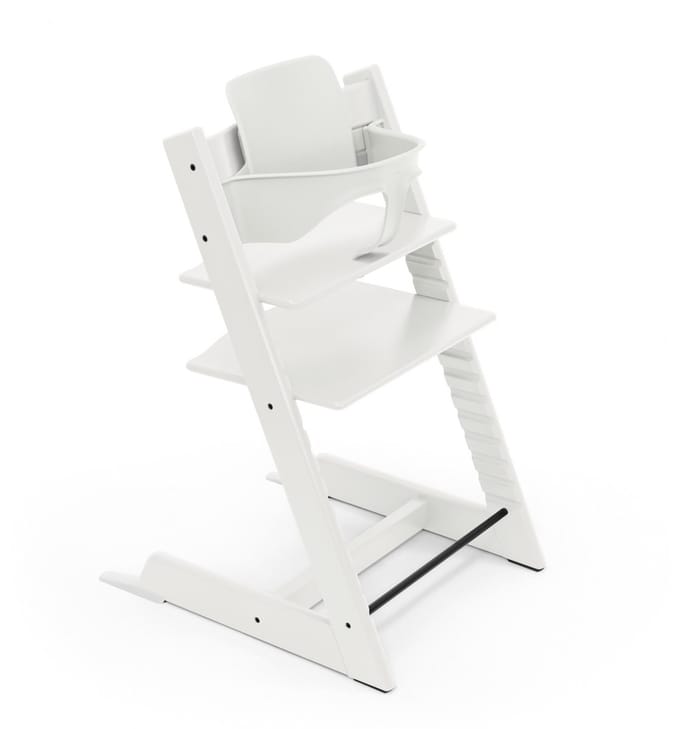 Stokke® Tripp Trapp® Bundle Stoel + Babyset 2 | White
