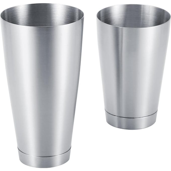 Roestvrij Staal Stevig Duurzaam Cocktailbeker Shaker Bar Thuis Keuken Tool Type 1 white