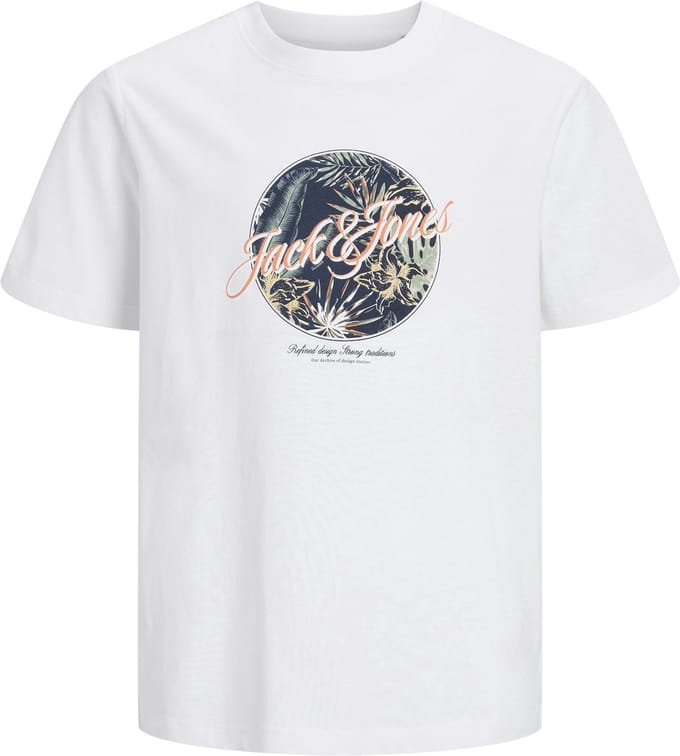 JACK&JONES - JJHONOLULU SHAPE TEE SS CREW NECK JNR - Jongens - T-shirts