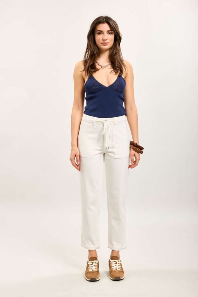 Toxik3 - Geborduurde boyfriend jeans