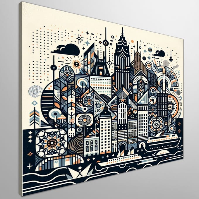 Kunstprint | Wanddecoratie | Canvas | 100 × 100 cm