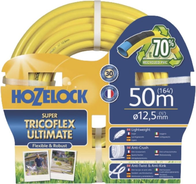 Flexibele Tuinslang 12,5 mm x 50 m - Ultra Licht, Anti-knik en UV-bestendig