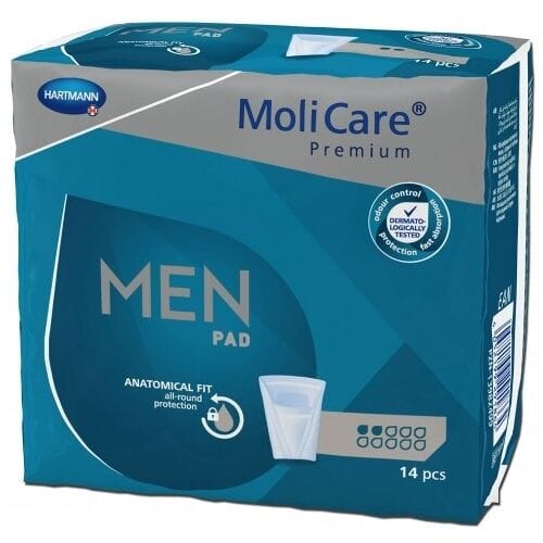 Hartmann Molicare Premium Men Pads 2 druppels - 12 pakken van 14 stuks