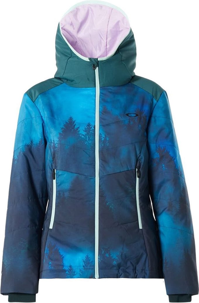 Oakley Rio 2.0 Insulated Dwr Jackets Blue Forest voor Dames Maat S