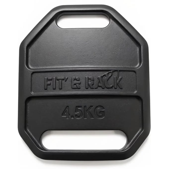 Plaque van gewichten gebogen Fit & Rack 2.0 9 kg (x2)