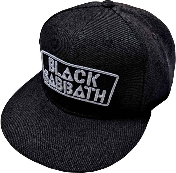 Black Sabbath - Never Say Die Snapback Pet - Zwart