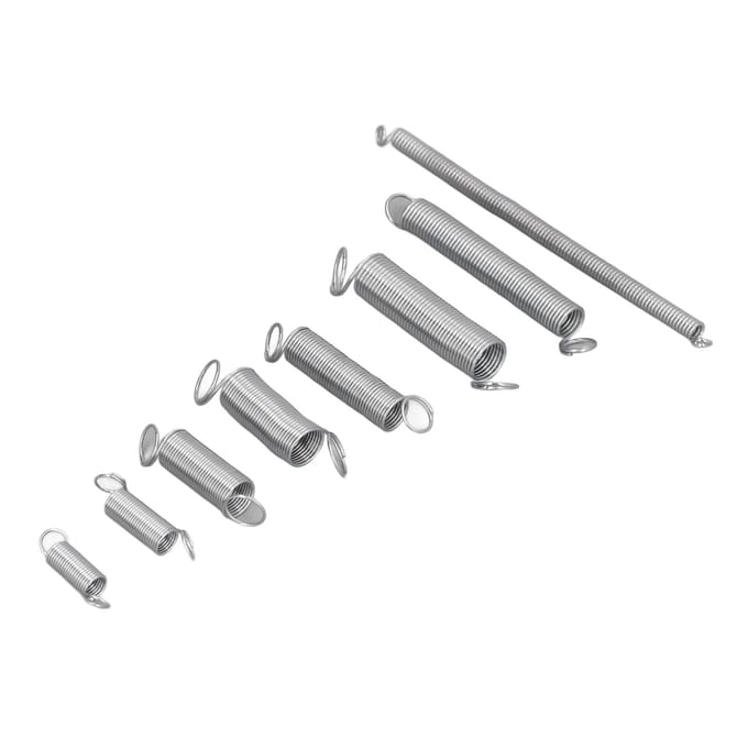 200 Stuks Veer Verlenging Compressie Assortiment Accessoire Set Kit voor Onderhoud DIY white