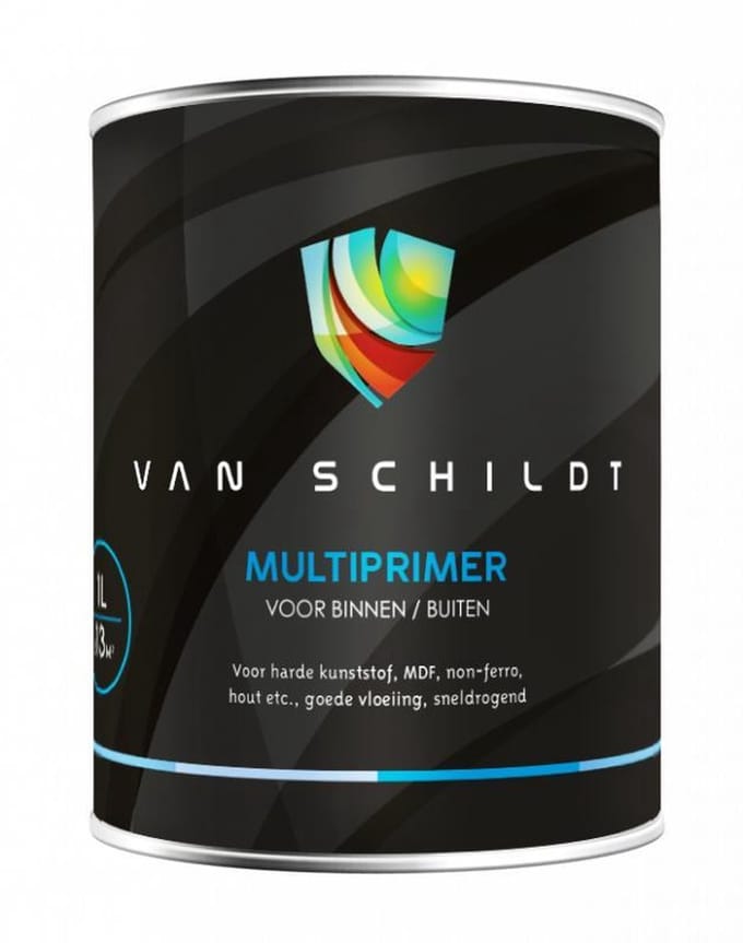 van Schildt multiprimer acryl 1 Liter Wit