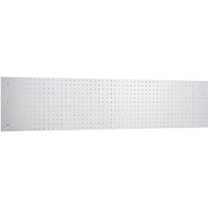 Geperforeerd paneel, voor montage, 1981 x 457 mm, lichtgrijs RAL7035