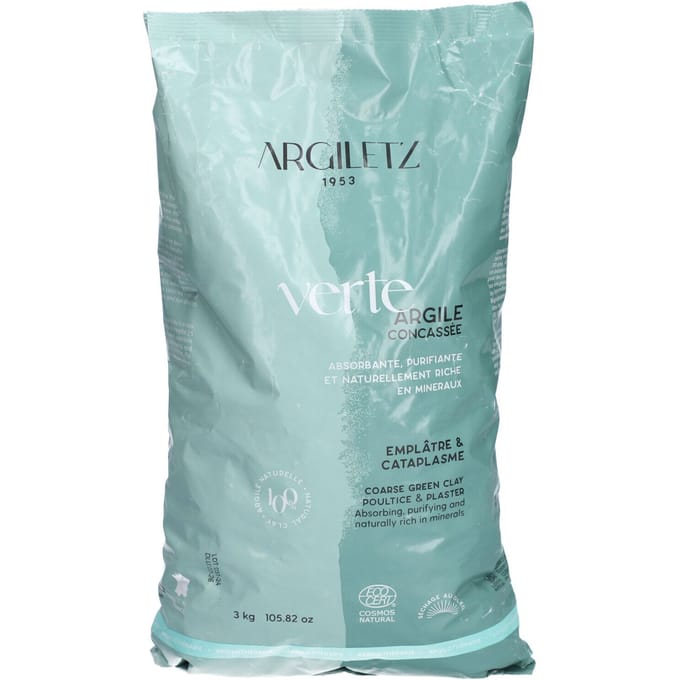 Argiletz Groene klei in Brokvorm 3000 Pellets