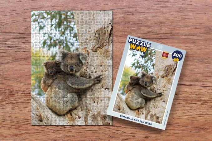 Puzzel Koala's - Kind - Boom - Kinderen - Jongens - Meiden - Legpuzzel - Puzzel 500 stukjes