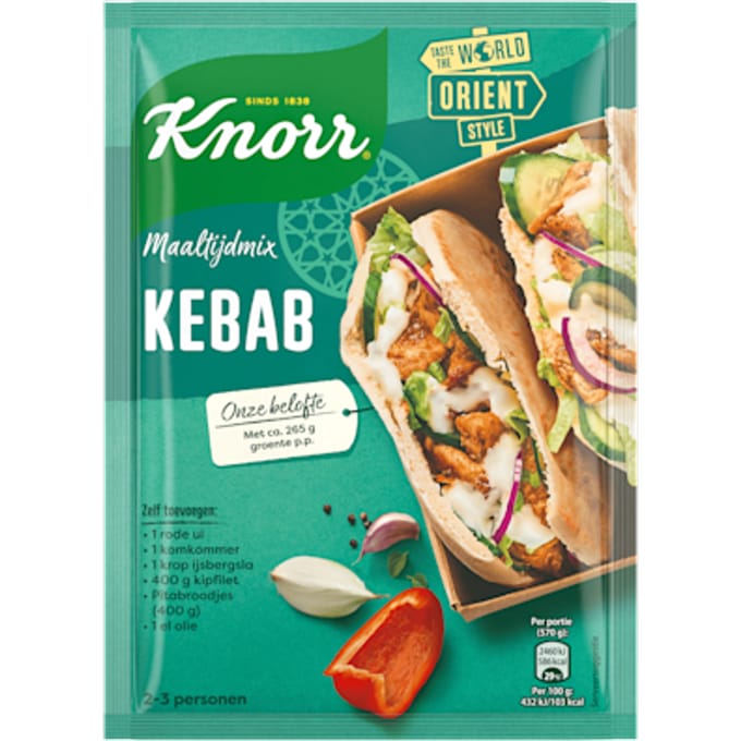 Maaltijdmix Kebab