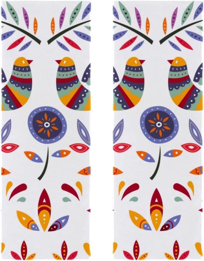Microvezel Handdoeken - Sneldrogende Set - Sport en Reizen - Koelend Effect - 2 stuks - Veelkleurig