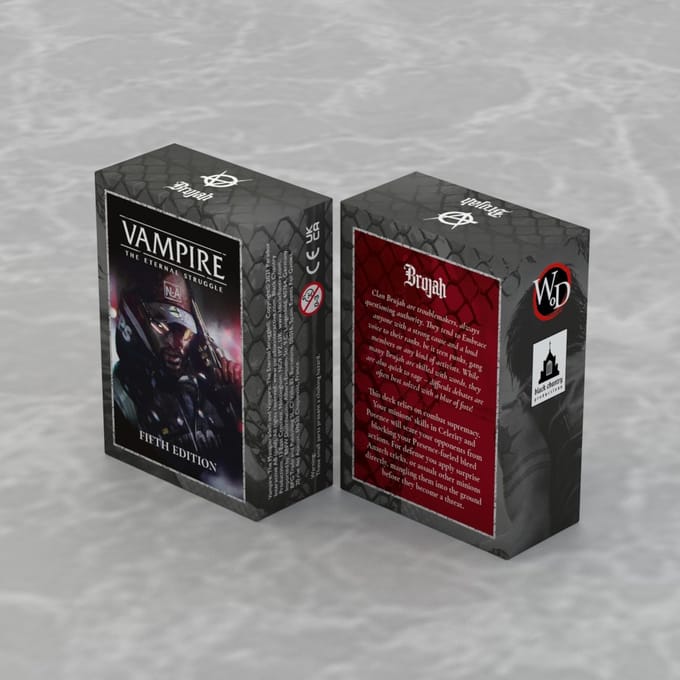 Vampire The Eternal Struggle Brujah Preconstructed Deck