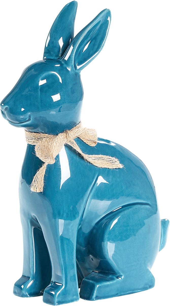 JAMBLES - Decofiguur - Blauw - Keramiek/Dolomiet