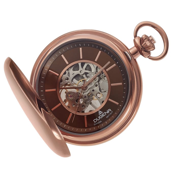 Dugena - 4460977 - Zakhorloge Savonette - Kwarts