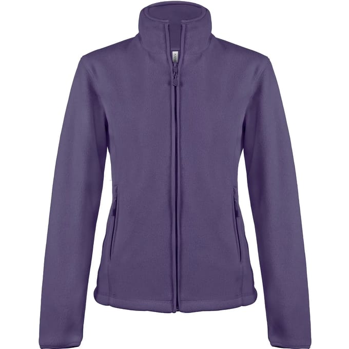 Kariban Microfleece met rits dames K907 - purple - S
