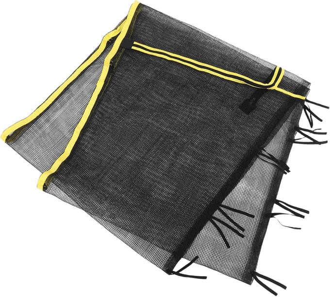 Trampoline Veiligheidsnet - Springbed Beschermnet - Veilig Springen - Ademend Gaasontwerp - 180x81cm - Zwart