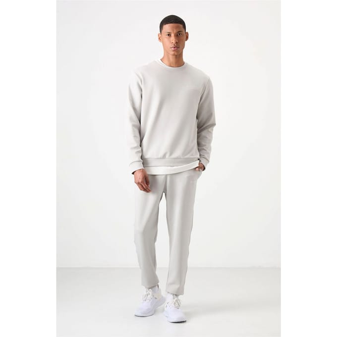 Heren Sweatshirt Met Lange Mouwen En Broek Set