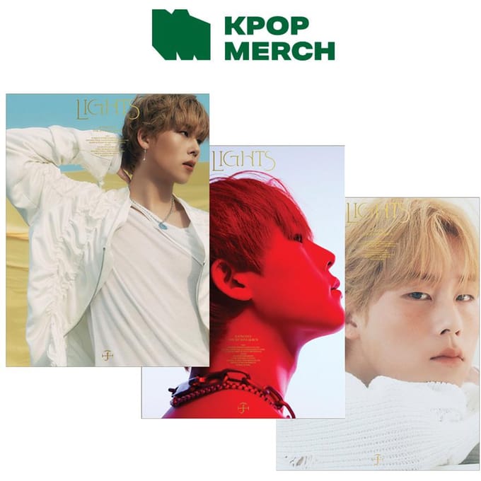JOOHONEY(MONSTA X) LIGHTS 1e mini-album + gratis geschenk VER 3