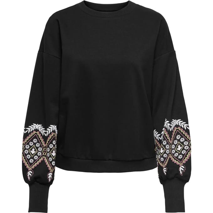 Regular fit sweatshirt van katoenmix, model 'BROOKE'