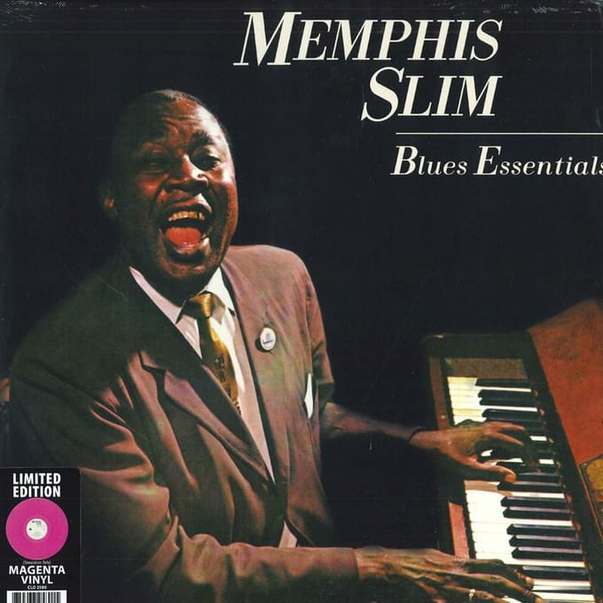 Disque Vinyle MEMPHIS SLIM - Blues Essentials CLO2580 Cleopatra Blues 2021 US Blues