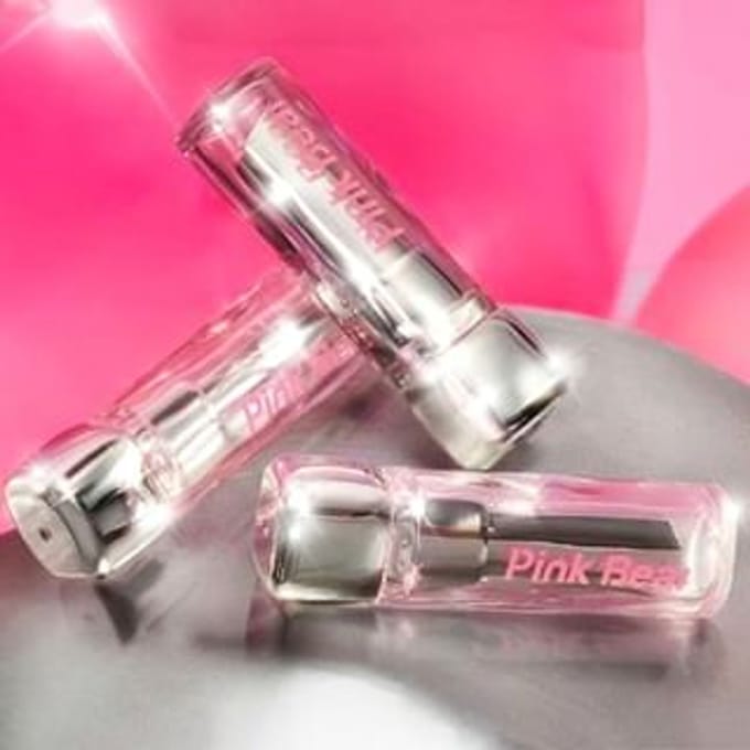 Pink Bear - Sugar Glossy Lipstick (S07-S08) #S07 - 3.2g