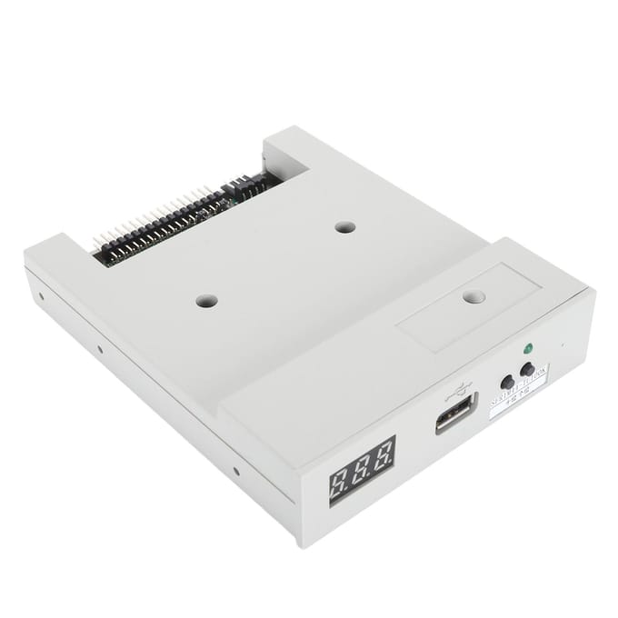 SFR1M TU100K Floppy Emulator Ondersteuning 1000 Partities USB Flash Drive Floppy Drive Emulator voor KORG white