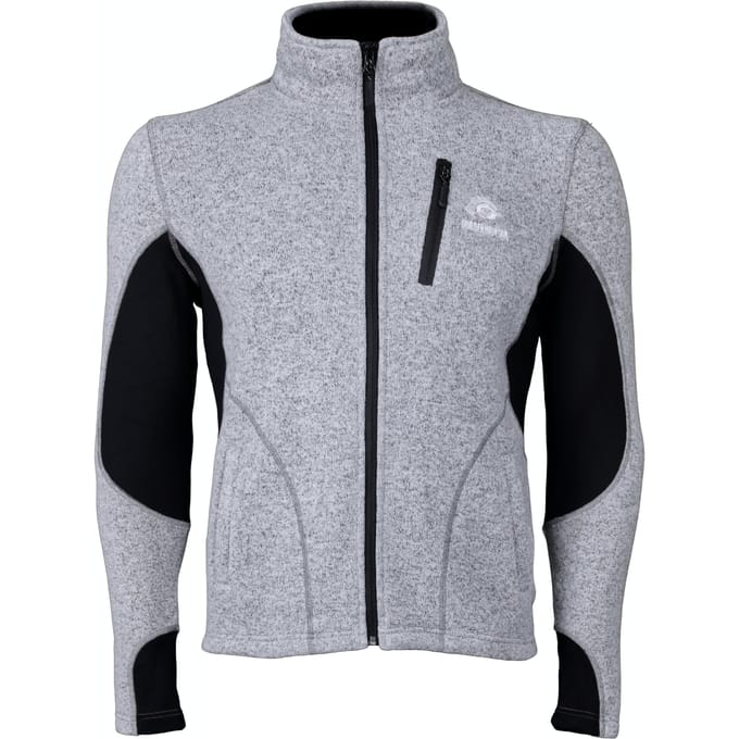 Dames Fusion Fleece Jacket Wandeljack Grijs