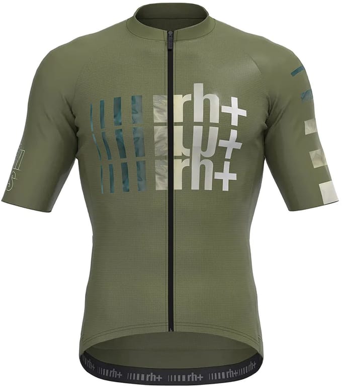 Rh+ Genius Pro Korte Mouw Wielertrui Groen S Man