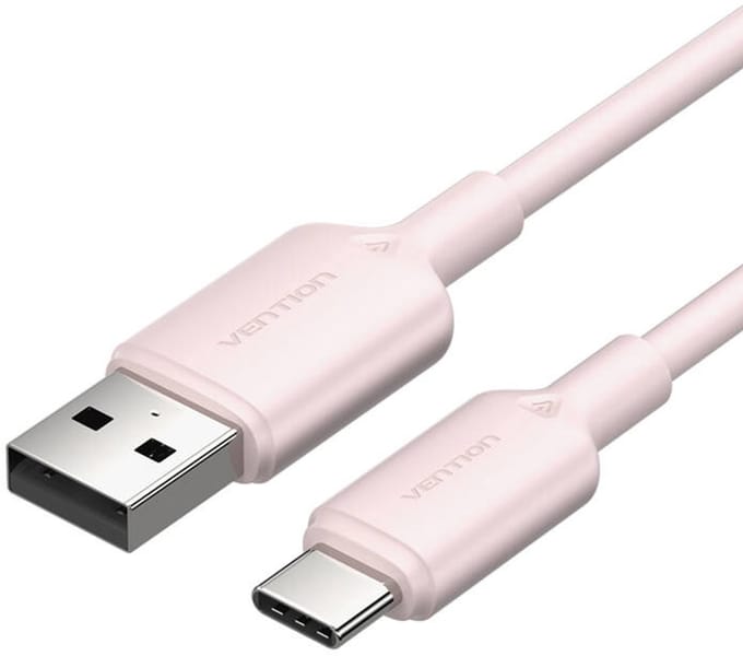 Vention CTQPH USB-A naar USB-C Kabel 2M 60W Snel Laden 3A