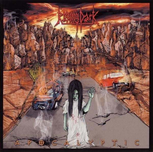 CD RISING DARK - Apocalyptic SGCD040 SG Records 2011 Italië Rock Gebruikt brown