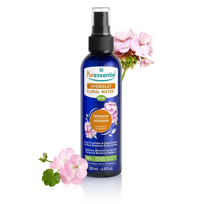 Puressentiel Hydrolat Geraniumwater Bio 200 Spray