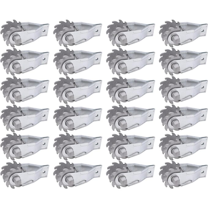 24 Stuks Inline Ratel Spanner Draadspanner voor Schrikdraad Boerderijhek gray