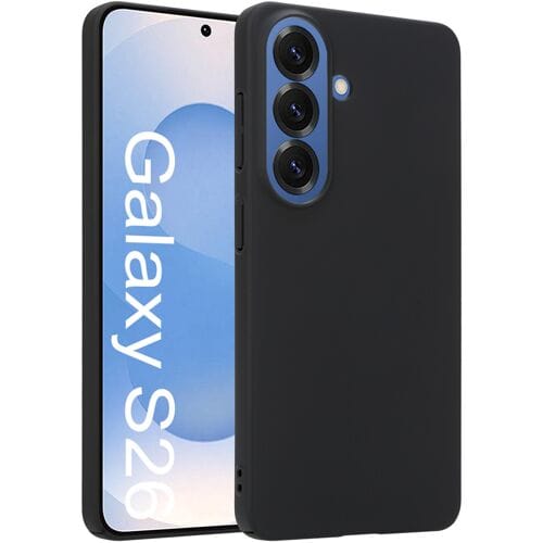 ShieldCase Slim Case Hoesje - Geschikt voor Samsung Galaxy S26 Plus - Ultra Dunne Backcover - Hardcase - Zwart