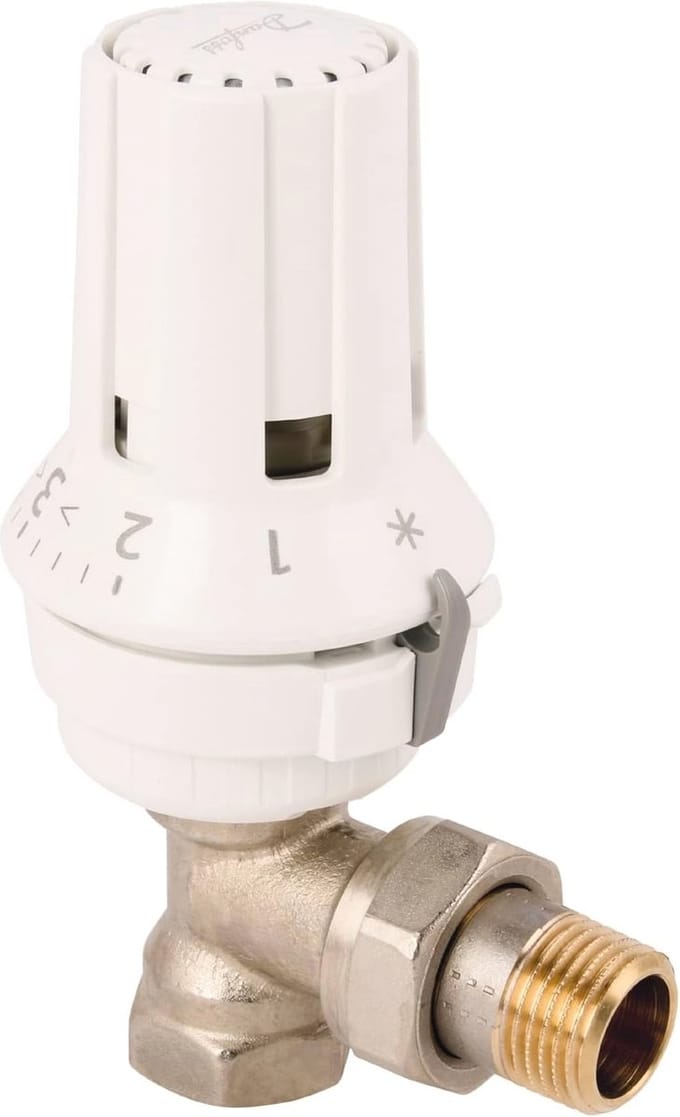 Complete Thermostaatset RA-N voor 1/2 inch Radiatoren - Eckvorm