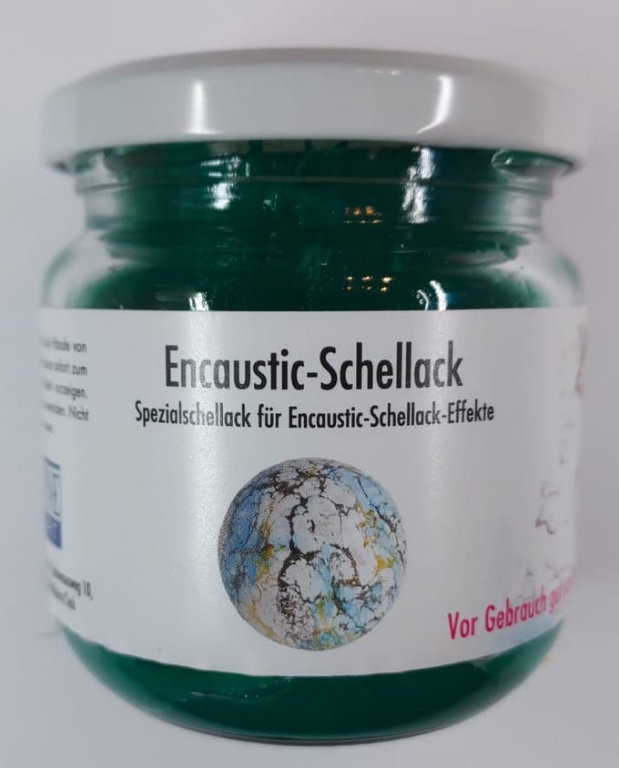 Encaustic Shellack Goud - 100ml