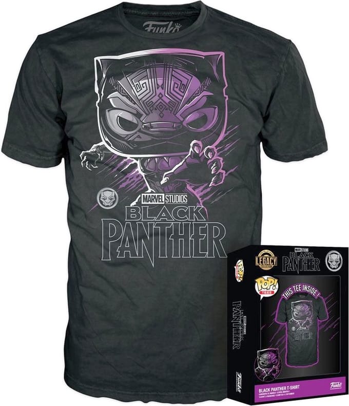 Marvel - Boxed Tee T-Shirt - Black Panther (XL)
