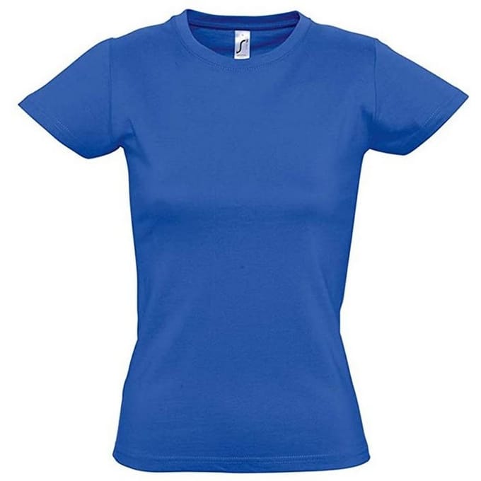 SOLS Dames/dames Imperial Heavy Short Sleeve T-Shirt (Koningsblauw)