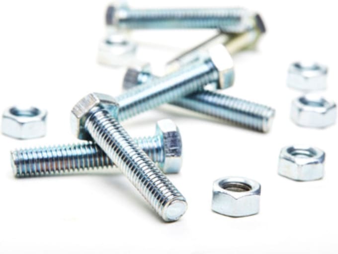 Homefix - Metaal-Schroef met Moer - Cilinderkop RVS-A2. M4 x 20mm. - 10 stuks Bouten Met Moeren.