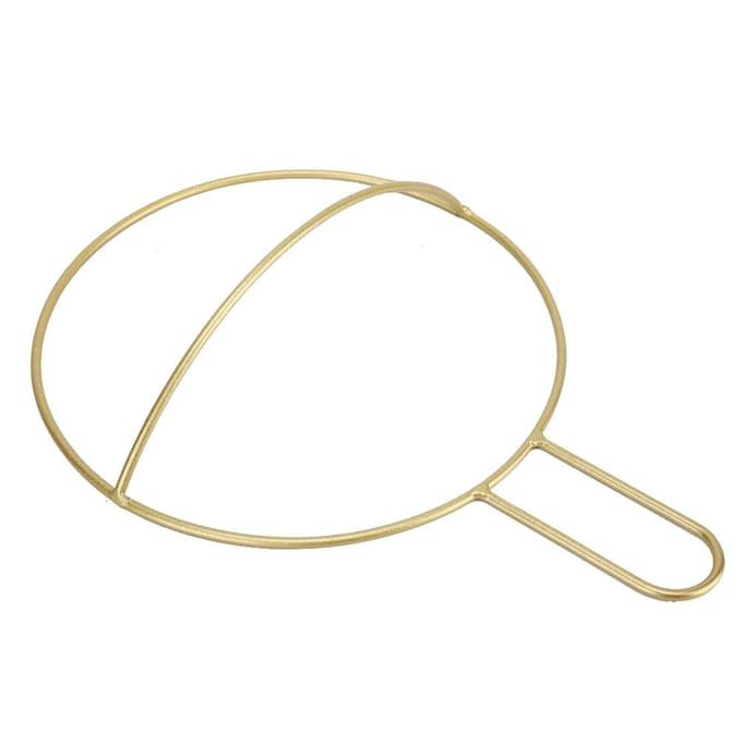 Wandgemonteerd Handdoekenrek Plank Ringhouder Organizer voor Huisbadkamer (Goud) beige