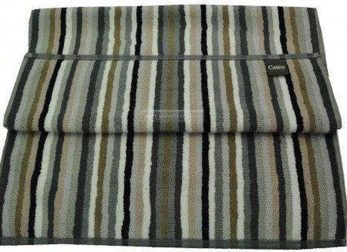 Cawo badmat multicolor badmat streep - Kiezelsteen 50x80