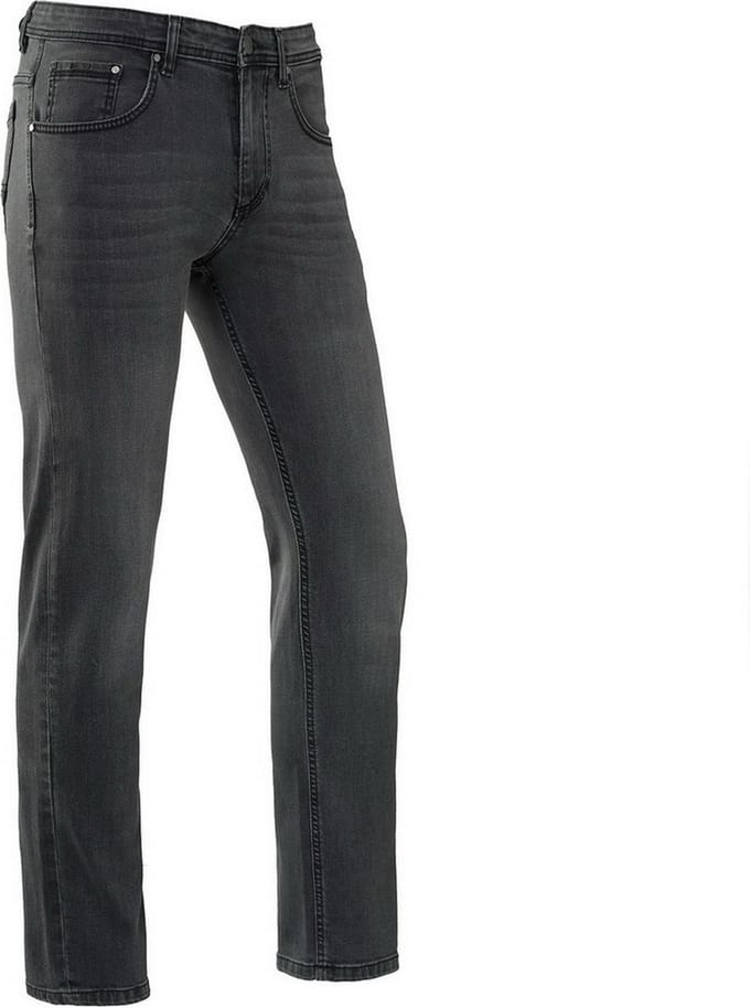 Brams Paris - Heren Jeans - Lengte 32  - Slimfit - Stretch - Dark Grey