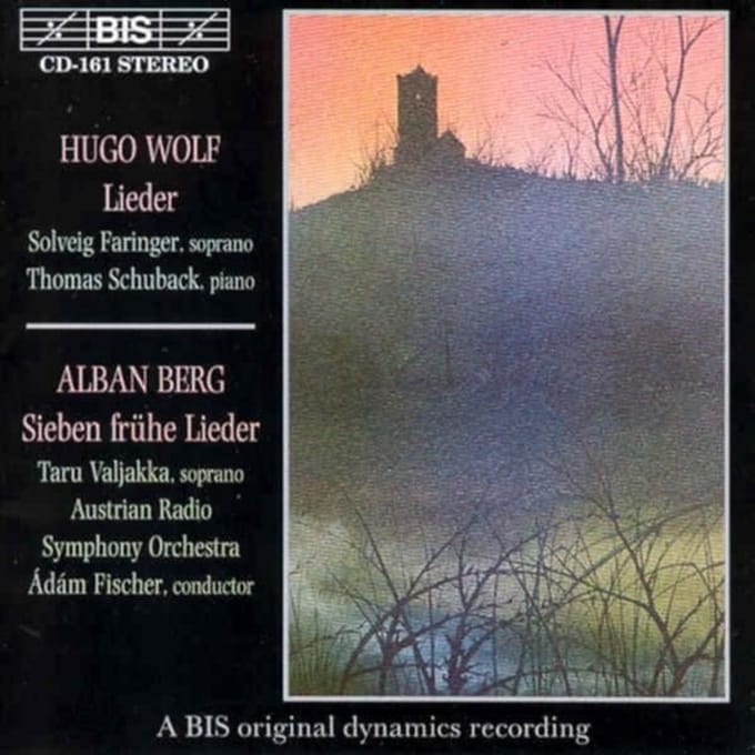 Solveig Faringer, Thomas Schuback, Austrian Radio Symphony Orchestra, Adám Fisher - Berg: Sieben Frühe Lieder/Wolf: Lieder (CD)