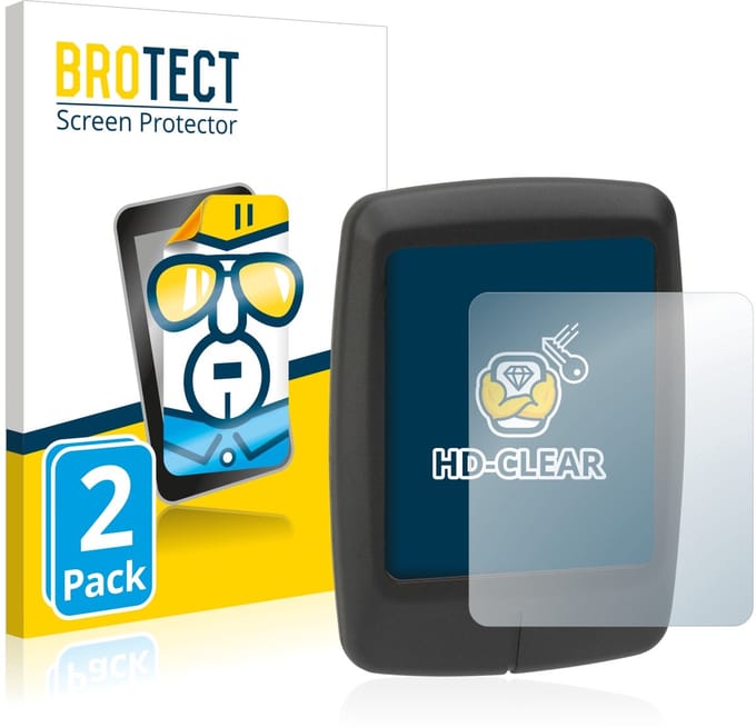 BROTECT - Screenprotector voor Specialized Turbo Connect Display - Folie Beschermfolie transparant 2 Stuks