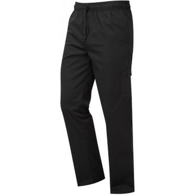 Premier Unisex Adult Essential Chef Broek (Zwart)