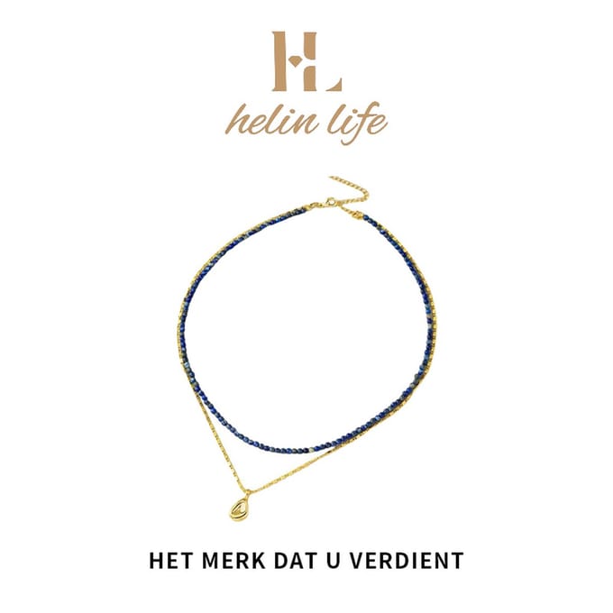 Helin life Dames ketting - Layerkettingen- Cadeau - Goudkleurig